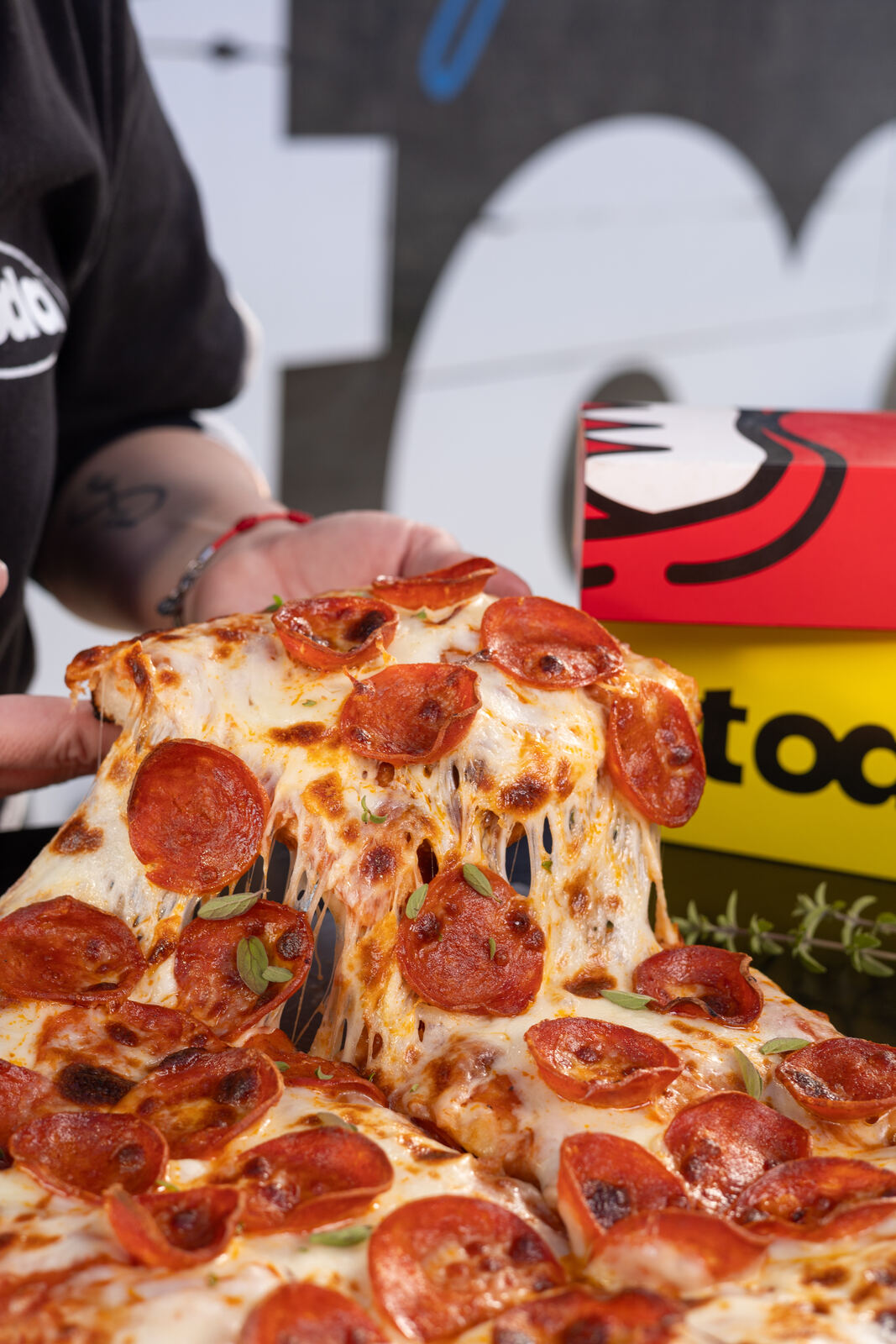 Direto da caixa Toda Pizza